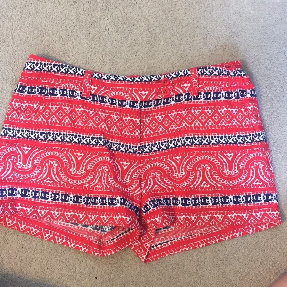 Vineyard Vines red, white, and blue shorts